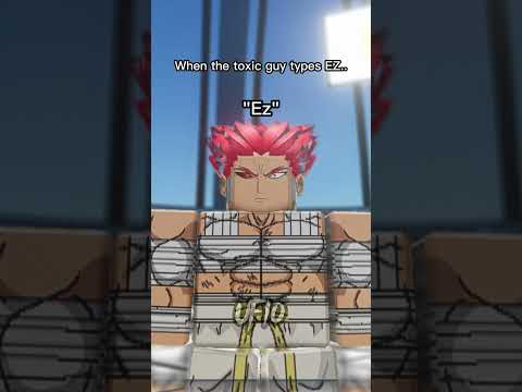 When Someone types EZ in Roblox Heroes Battlegrounds