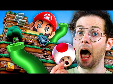 Taking Mushrooms At Super Mario World