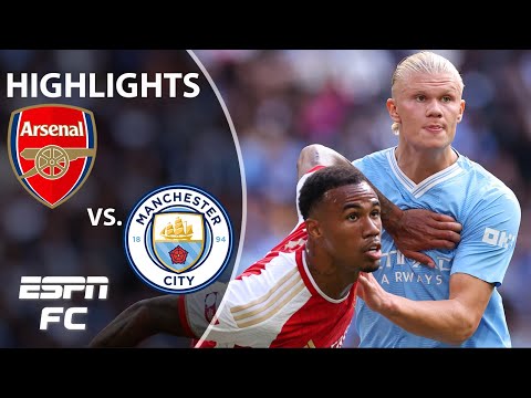 🚨 LATE LATE DRAMA 🚨 Arsenal vs. Manchester City | FA Community Shield Highlights | ESPN FC