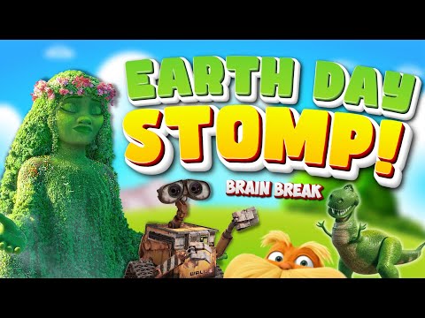 Earth Day Stomp! 🌎 Earth Day Brain Break 🌎 Earth Day Freeze Dance 🌎 Just Dance 🌎 GoNoodle