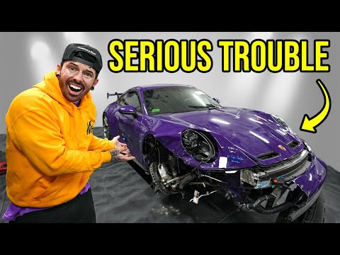 REBUILDING A WRECKED PORSCHE 911 GT3 | PART 1