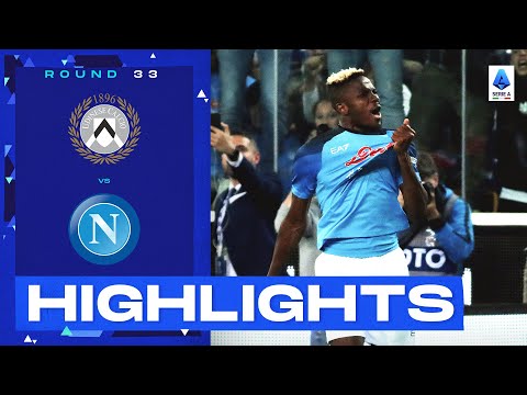 Udinese-Napoli 1-1 | Napoli are champions of Italy! Goals &amp; Highlights | Serie A 2022/23