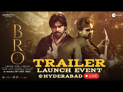 Bro Movie Trailer Launch Event Live Hyderabad | Pawan Kalyan | Samuthirakani, Ketika Sharma | Thaman