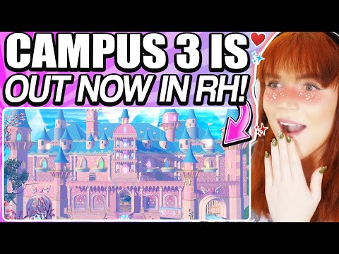 CAMPUS 3 IS FINALLY HERE! New School Update Is OUT NOW! BETA PHASE TIME! Royale High UPDATE