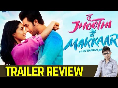 Tu Jhoothi Main Makkaar Movie Trailer Review | KRK | #krkreview #latestreviews #tujhoothimainmakkaar