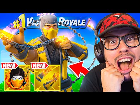 New *MYTHIC* SCORPION BOSS Update in Fortnite! (New Medallion)