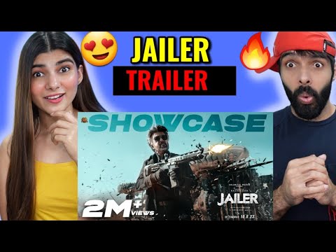 JAILER SHOWCASE REACTION! | Superstar Rajinikanth | Sun Pictures, Anirudh, | Jailer Trailer Reaction