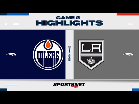 NHL Game 6 Highlights | Oilers vs. Kings - April 29, 2023