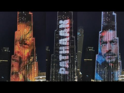 Pathaan trailer on Burj Khalifa | Pathan Trailer | Sauban Ke Sath