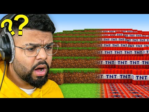 I Fooled my Friend by SWAPPING TNT and GRASS Textures...