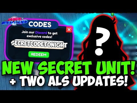 [OP CODE SOON] New META SECRET UNIT &amp; Two New ALS Updates! | Anime Last Stand