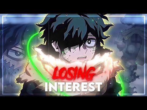 Vigilante Deku Sad &amp; Lonely [AMV Edit] - Losing Interest