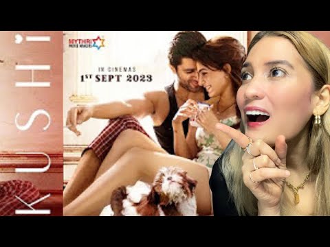 First Time Reaction To “Kushi” Movie Trailer | Telugu VijayDeverakonda Samantha Shiva Nirvana Hesham