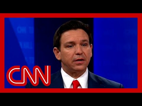 DeSantis reacts to Trump&#039;s tweet about debating Clinton