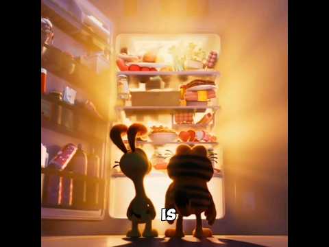 Crazy things to notice In THE GARFIELD MOVIE TRAILER!!!! #shorts