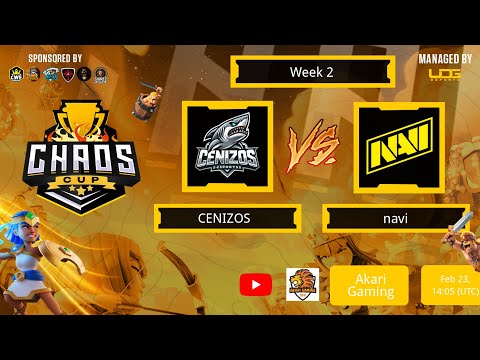 NAVI vs CENIZOS | CHAOS CUP | Clash of clans | Akari Gaming