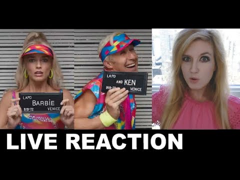 Barbie Main Trailer REACTION - Margot Robbie, Ryan Gosling 2023