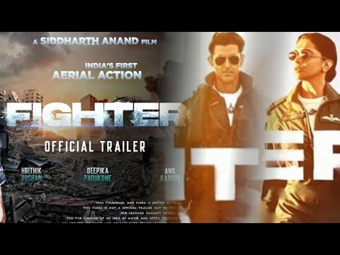 FIGHTER Trailer Hrithik Roshan |Fighter Movie trailer Hrithik, Deepika | fighter official trailer