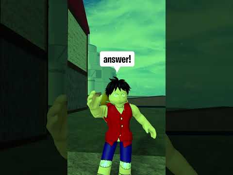 PERM BUDDHA to the Winner of Straw Hat’s Quiz in Blox Fruits! #shorts