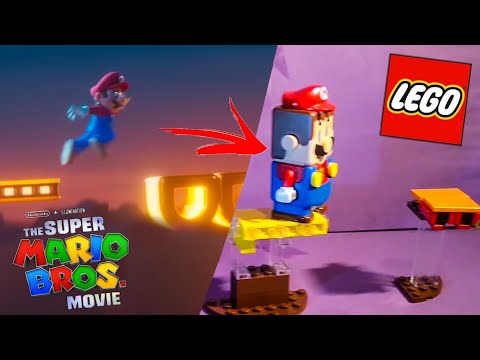 How I made The Super Mario bros Movie Trailer in Lego