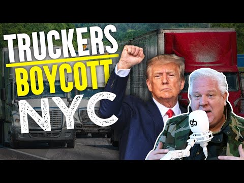 NYC Trucker BOYCOTT: Truckers Call-In to Glenn Beck&#039;s Radio Show