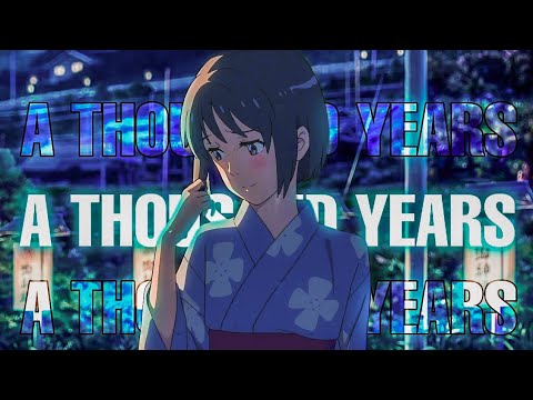 A Thousand years - {Amv}