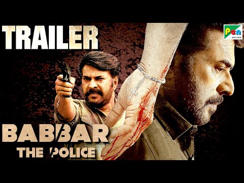 Babbar The Police | Official New Hindi Dubbed Movie Trailer | Mammootty, Anson Paul, Kanika