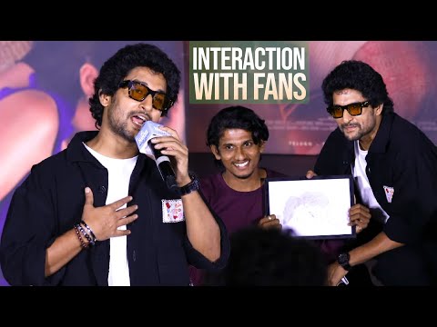 Natural Star Nani Interaction With His Fans | Hi Nanna Movie Trailer Launch | Manastars