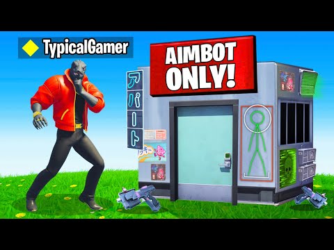 I Hosted an AIMBOT ONLY Tournament! (Fortnite)