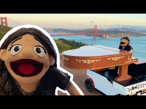 Robot Puppet Sings &quot;A Thousand Miles&quot; by Vanessa Carlton