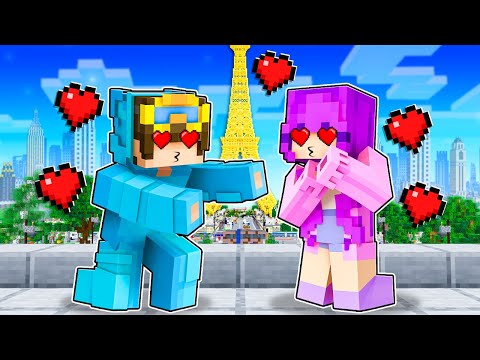 Nico Goes To A ROMANTIC CITY In Minecraft!