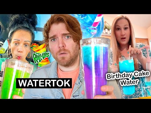 The Weird World Of WaterTok... I Tried Them ALL