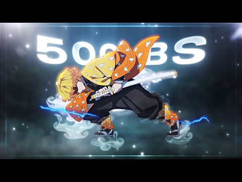 500lbs⚡️- Demon Slayer &quot;Zenitsu&quot; [Edit/AMV] 4K