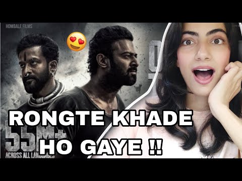 Salaar Hindi Trailer | Prabhas | Prashanth Neel | Prithviraj|Shruthi|Hombale Films| Reaction