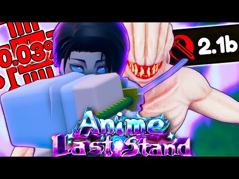 Evolving The ULTIMATE *0.03%* Yuta Okkotsu in The Anime Last Stand JJK update!