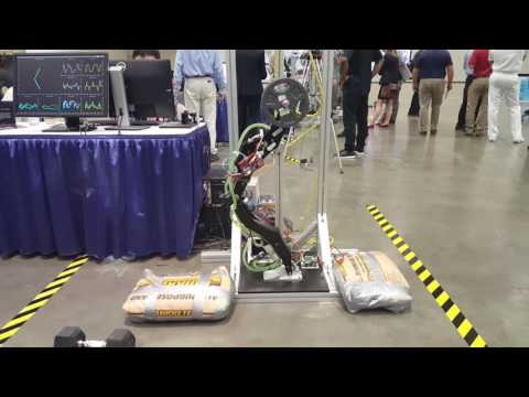 Draco leg at ONR expo