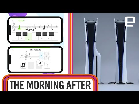 The smaller PS5 with removable disc drive, Duolingo&#039;s music lessons and more | The Morning After