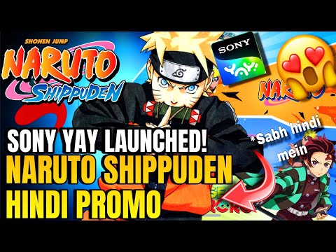 OMG! Naruto shippuden Promo in hindi!😍🔥 NEW CHANNEL ANIME BOOTH (SONY YAY) , Demon slayer in hindi