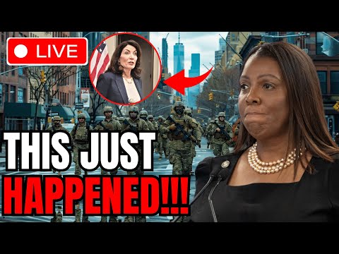 NYC AG Letitia James FREAKS OUT after Hochul sends National Guard after 320K ‘unvetted’ migrants US
