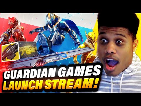 Destiny 2 - GUARDIAN GAMES LAUNCH STREAM! NEW HOVERBOARD, HIER APPARENT, NEW WEAPON, &amp; MORE!