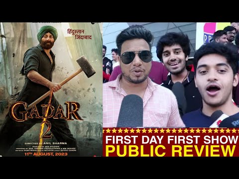 Gadar 2 Public Review | Gadar 2 Movie Public Reaction | Gadar 2 Movie Review | Sunny Deol #gadar2