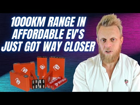 NEW battery tech is bringing us VERY close to affordable 600 mile EV&#039;s