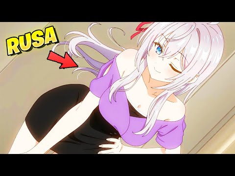 🔶 (1) CHICA RUSA SE ENAMORA DEL CHICO MÁS ABURRIDO DE SU CLASE | Anime Resumen