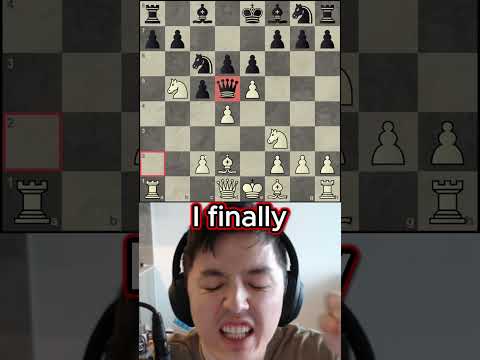 QUEEN TRAP FAIL 😭😭😭 #chess #gothamchess #hikaru
