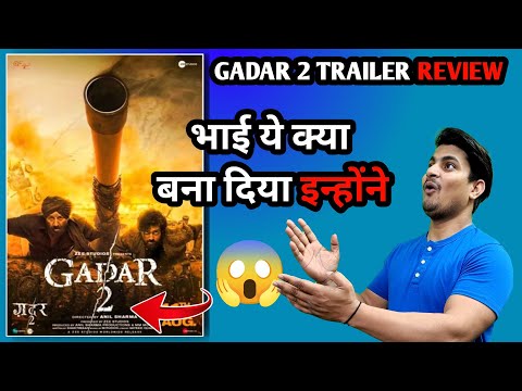 Gadar 2 Trailer Review || Gadar 2 Official Trailer Review | Gadar 2 Trailer Reaction #gadar2