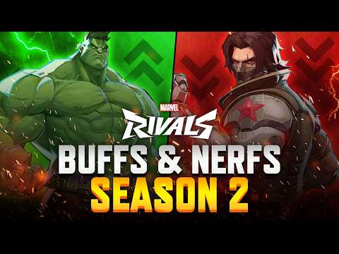 First Look at Every Hero Balance Change in Season 2 | Full Patch Breakdown | Marvel Rivals