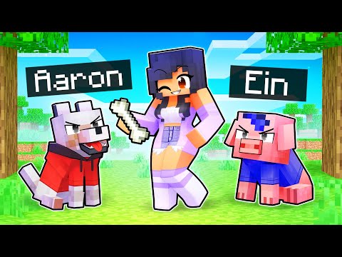Turning Friends into ANIMALS in Minecraft!
