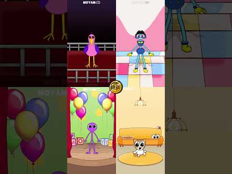 Cure for me dance GARTEN of BANBAN vs POPPY PLAYTIME vs Rainbow Friends Animation meme #shorts