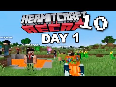 Hermitcraft RECAP - Season 10 DAY 1!
