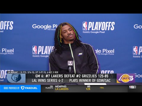 Ja Morant Talks &quot;I&#039;m Fine In The West&quot; Comments After Being Eliminated